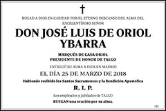 José Luis de Oriol Ybarra